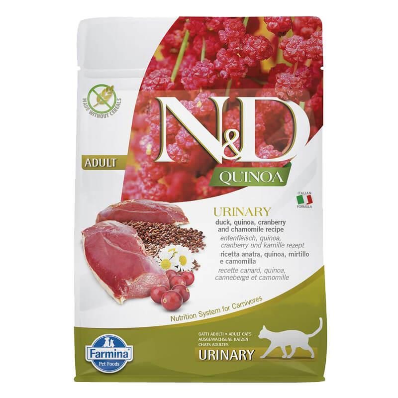 N&D QUINOA TAHILSIZ KEDİ URINARY ÖRDEK 1,5 KG