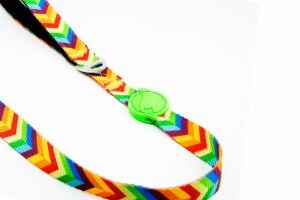 TAILPETZ RAINBOW LEASH MEDIUM