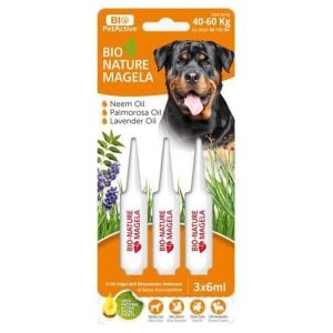 Pet Active Bio Nature Köpek Tüy ve Deri Bakım Damlası 40-60 Kg 3x6 Ml