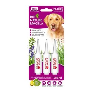 Bio PetActive Köpek Deri ve Tüy Bakım Damlası 20-40kg 3x5ml