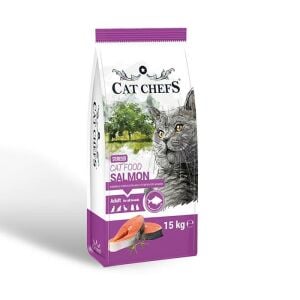 Cat Chefs Somonlu Kısırlaştırılmış Kedi Maması 15kg