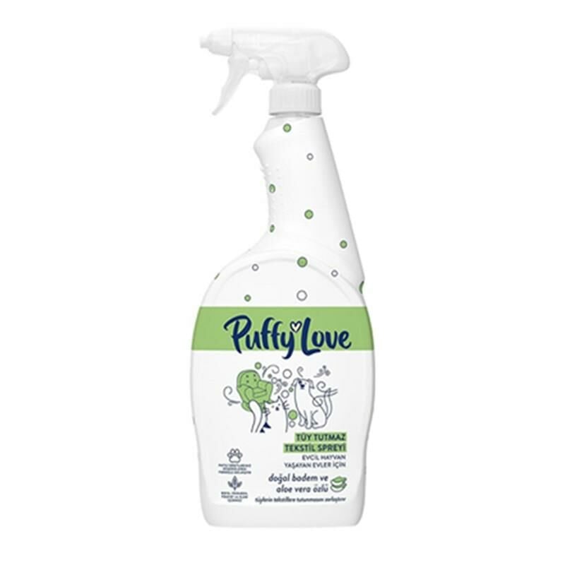 Puffy Love Hayvan Dostu Tüy Tutmaz Tekstil Spreyi 750ml