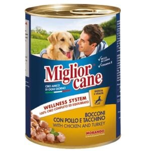 Miglior Cane Tavuklu Ve Hindili Köpek Konservesi 405gr