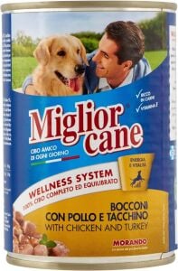 Miglior Cane Tavuklu Ve Hindili Köpek Konservesi 405gr
