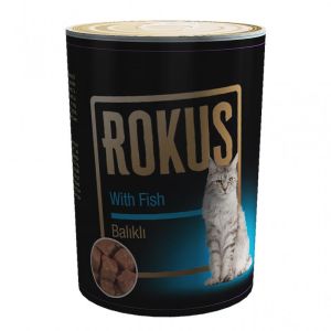 Rokus Balıklı Yetişkin Kedi Konservesi 410gr