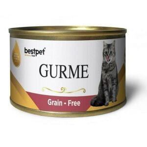 BestPet Gurme Jöleli Kuzu Etli Yetişkin Kedi Konservesi 100gr