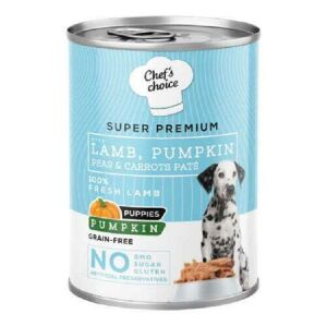 Chefs Choice Kıyılmış Kuzulu ve Balkabaklı Yavru Köpek Konservesi 400gr