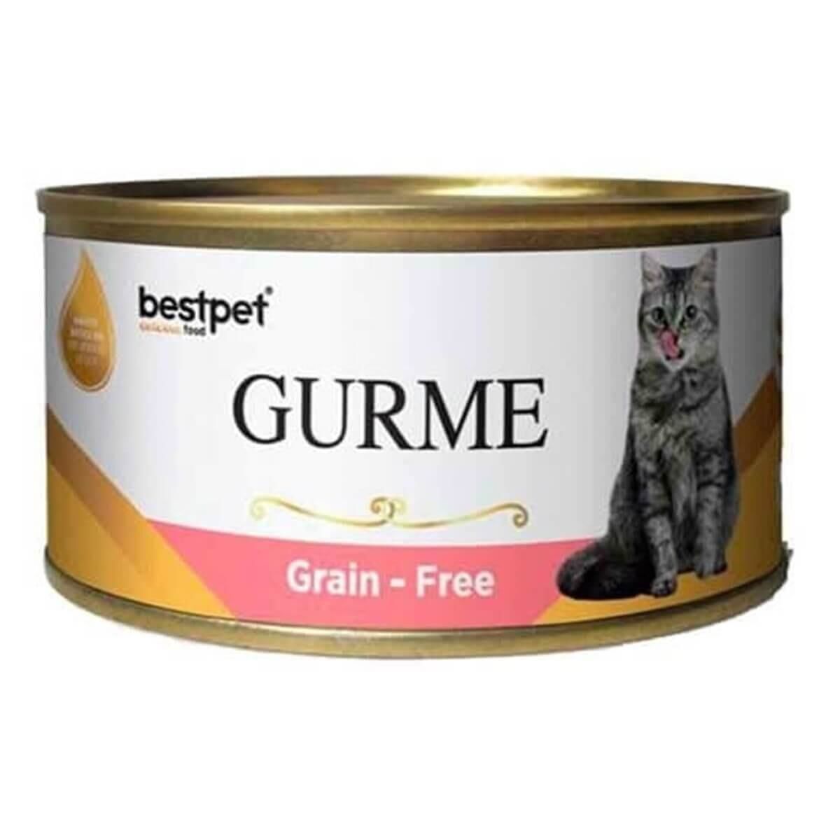 BestPet Gurme Jöleli Somonlu Kısırlaştırılmış Kedi Konservesi 100gr