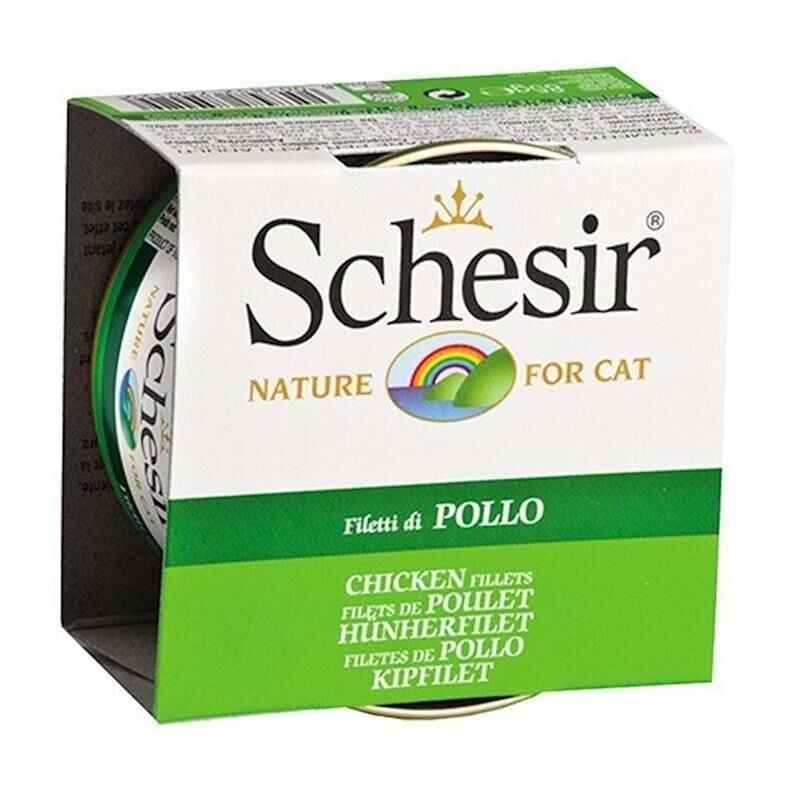 Schesir Jöleli Tavuklu Kedi Konservesi 85gr