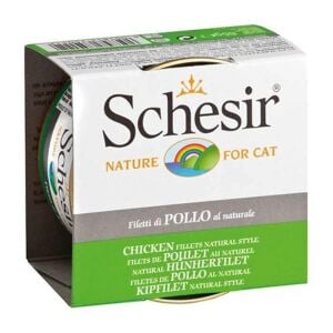 SCHESIR Tavuk Fileto Soslu Kedi Konserve 85GR