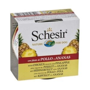 SCHESIR Tavuk ve Ananaslı Köpek Konserve 150GR