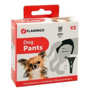 Flamingo Siyah Köpek Regl Külodu No:0 18-23cm (XS)