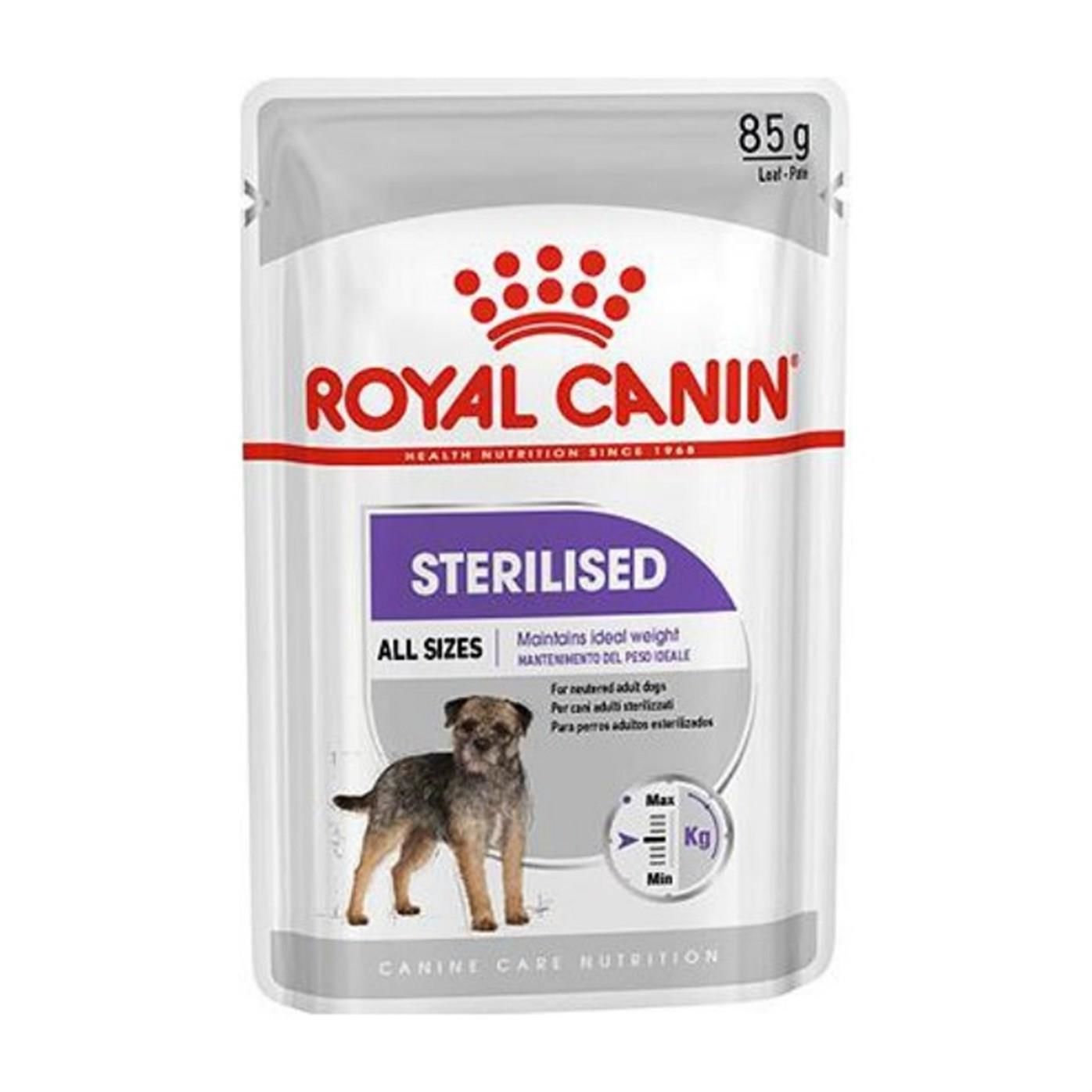 Royal Canin Sterilised Loaf Kısırlaştırılmış Köpek Maması 85gr