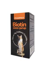 Pharmax Biotin Beri ve Tüy Sağlığı Kedi Şurubu 2x40ml