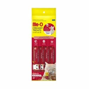Me-O Creamy Ton & Domates Lezzetli Kedi Ödülü 4x15gr