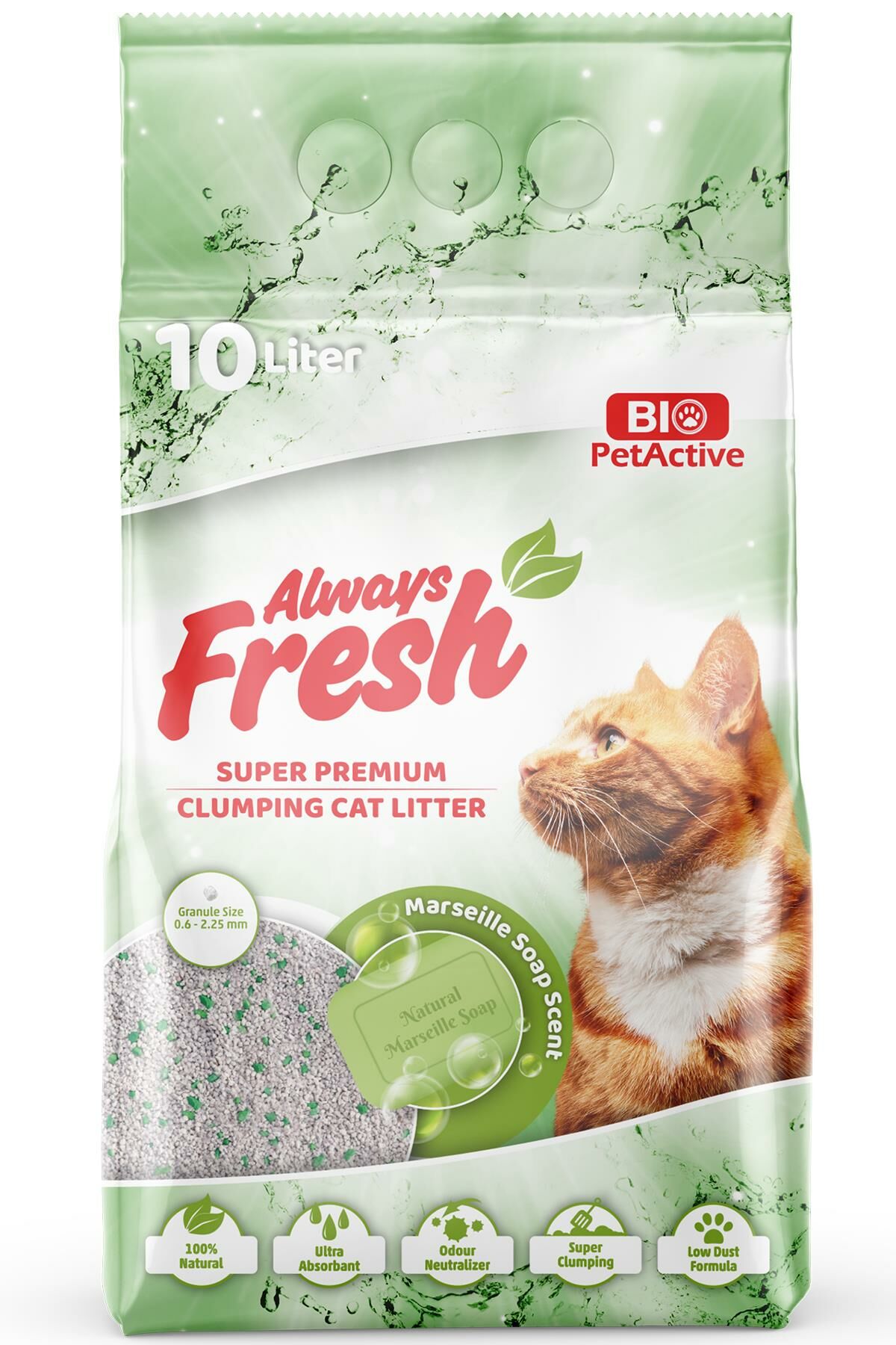 Always Fresh Marsilya Sabunu Kokulu Topaklanan Kedi Kumu 10lt