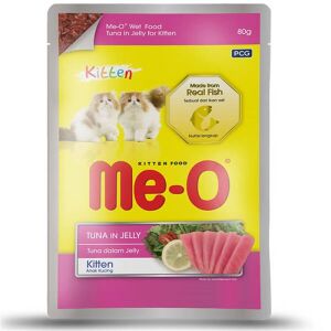 Me-O Kitten Jöle İçerisinde Ton Balıklı Yavru Kedi Konservesi 80gr