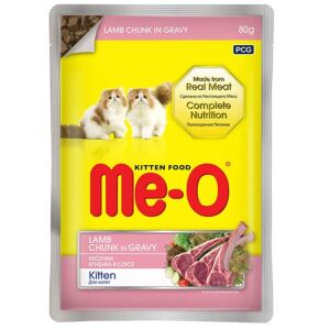 Me-O Kitten Gravy Soslu Kuzulu Yavru Kedi Konservesi 80gr