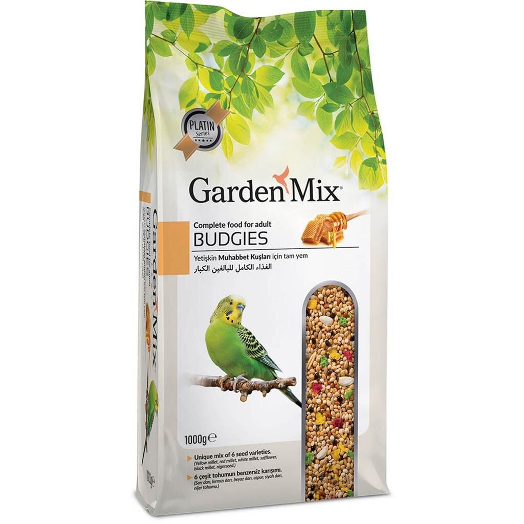 GardenMix Platin Ballı Muhabbet Kuş Yemi 500gr