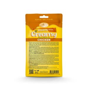 Delibon Creamy Tavuklu Sıvı Kedi Ödül Maması 5x15gr