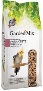 GardenMix Platin Paraket Kuş Sultan Papağanı Yemi 1kg