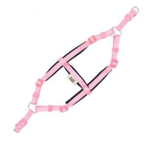 Doggie Konfor Dokuma Ronin Göğüs Tasması Pembe 1x30-35cm