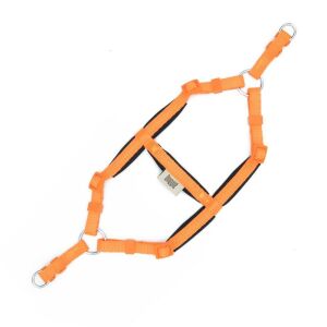 Doggie Konfor Dokuma Ronin Göğüs Tasması Turuncu 1x30-35cm