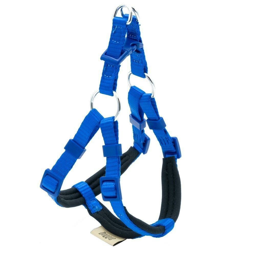 Doggie Konfor Dokuma Ronin Göğüs Tasması Royalmavi 1x30-35cm