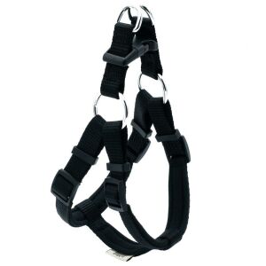 Doggie Konfor Dokuma Ronin Göğüs Tasması Siyah 1,5x35-40cm