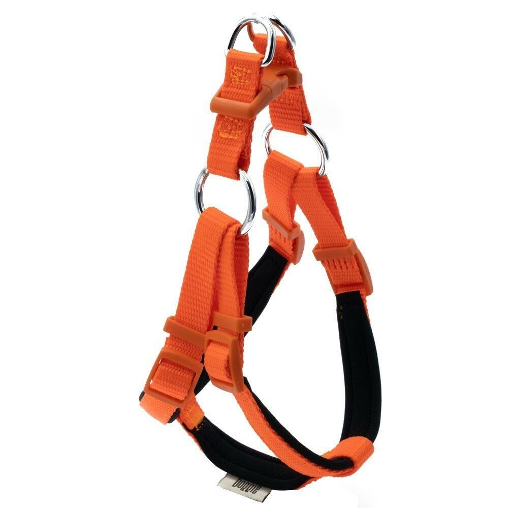 Doggie Konfor Dokuma Ronin Göğüs Tasması Turuncu 1,5x40-45cm