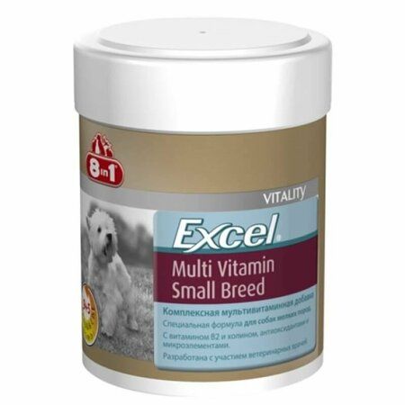 8in1 Excel Yetişkin Küçük Irk Köpek Multivitamin Tablet 70 Adet