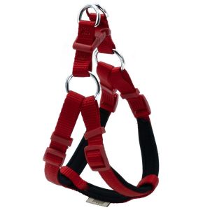 Doggie Konfor Dokuma Ronin Göğüs Tasması Kırmızı 1,5x40-45cm