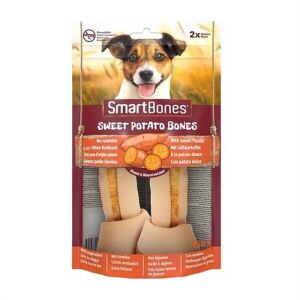 SmartBones Tavuk ve Tatlı Patatesli Medium Düğüm Kemik Köpek Ödülü 2'Li 158gr