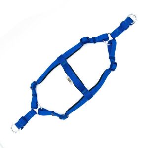 Doggie Konfor Dokuma Ronin Göğüs Tasması Royalmavi 2x45-55cm