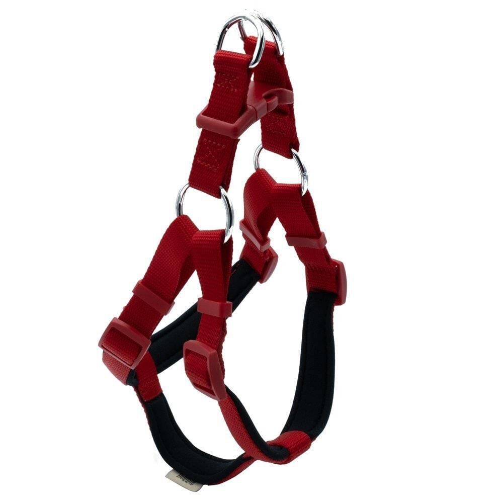 Doggie Konfor Dokuma Ronin Göğüs Tasması Kırmızı 2x45-55cm