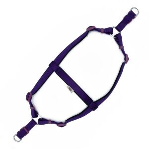 Doggie Konfor Dokuma Ronin Göğüs Tasması Mor 2x55-65cm