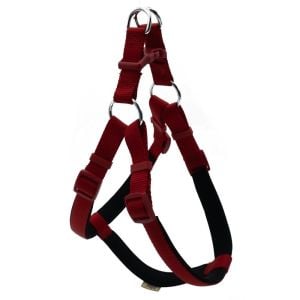 Doggie Konfor Dokuma Ronin Göğüs Tasması Kırmızı 2x55-65cm