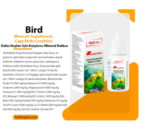 Biolive Kuşlar İçin Kızıştırıcı Vitamin 50ml