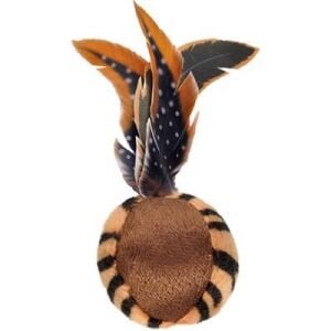 Flamingo Jungle Tüylü Top Kedi Oyuncağı 14x8x5cm