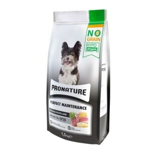 Pronature Tahılsız Kuzu Etli Patatesli ve Enginarlı Küçük Irk Yetişkin Köpek Maması 1.5kg