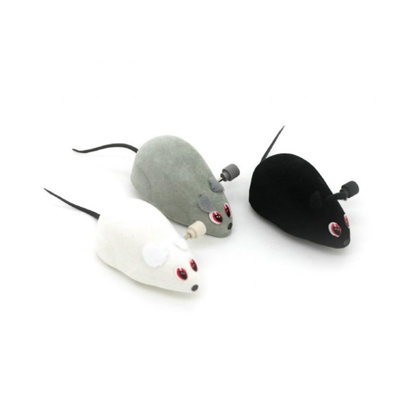 Nunbell Kurmalı Fare Kedi Oyuncağı 7cm (Renkli)