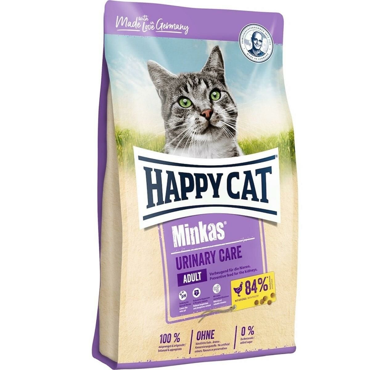 Happy Cat Minkas Urinary Care Tavuklu Yetişkin Kedi Maması 10kg