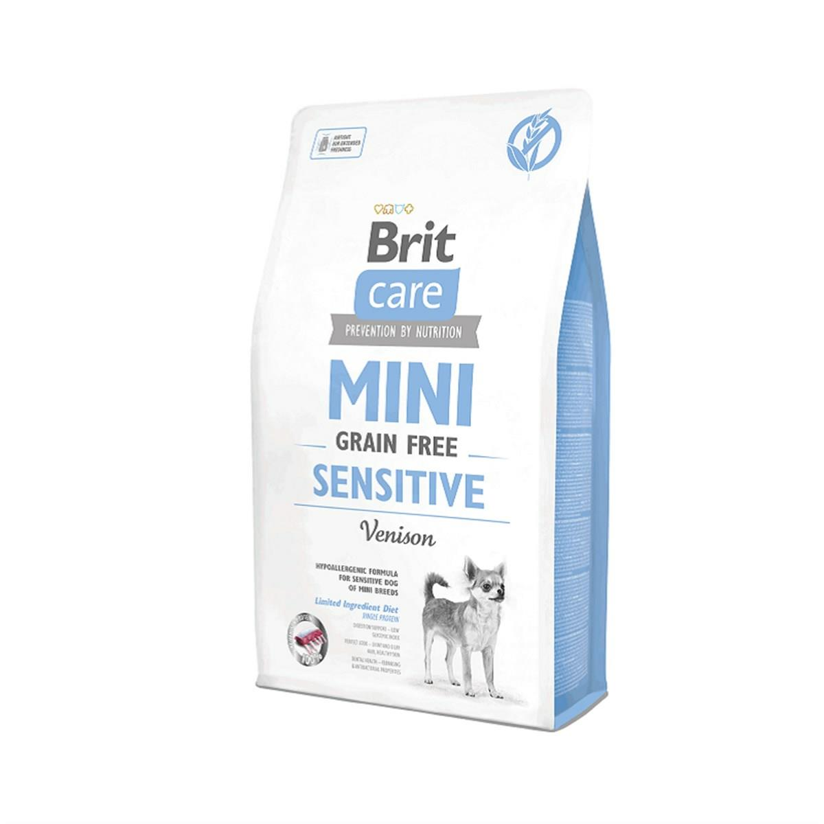 BRIT CARE MINI G-F ADULT SENSITIVE 2KG
