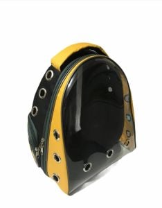 Flipper Pet Kedi Ve Köpek Sarı Astronot Taşıma Çantası Sarı