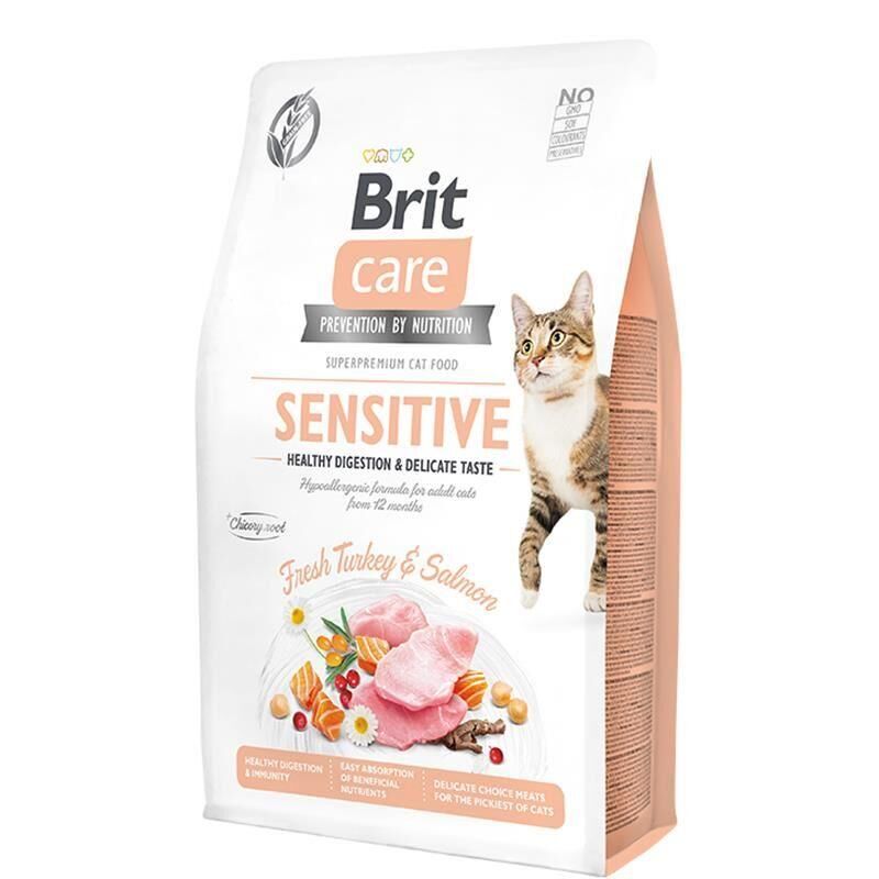 BRIT CARE CAT G-F SENSITIVE HEALTHY DIGEST. 2KG