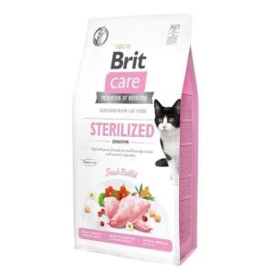 BRIT CARE CAT G-F STERILIZED SENSITIVE 2KG