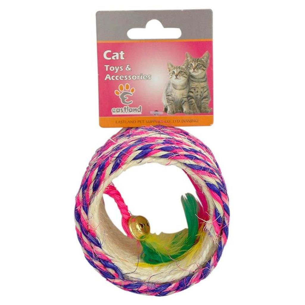 Eastland İpli Kedi Oyuncak Silindir 6 Cm