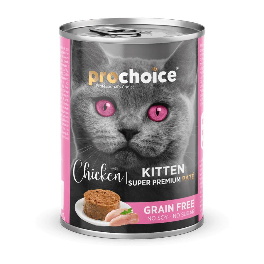 ProChoice Kitten Tavuklu Yavru Kedi Konservesi 400gr