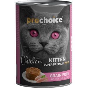 ProChoice Kitten Tavuklu Yavru Kedi Konservesi 400gr