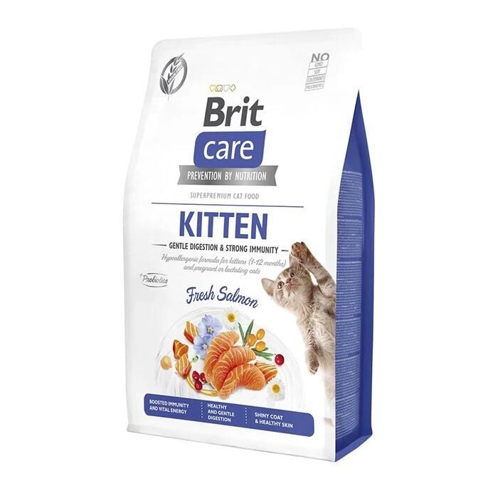 BRIT CARE CAT G-F KITTEN GENTLE DIG&STRONG IM 2KG